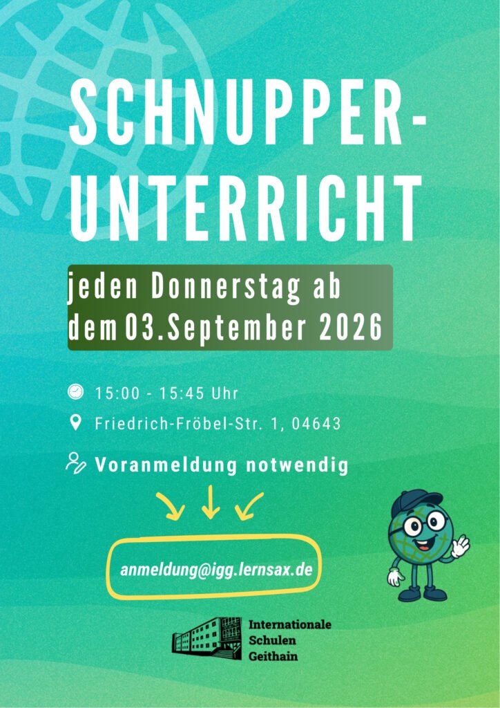 Schnupper-Unterricht am IGG